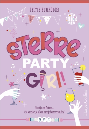 Sterre, partygirl! Hardcover  door Jette Schröder