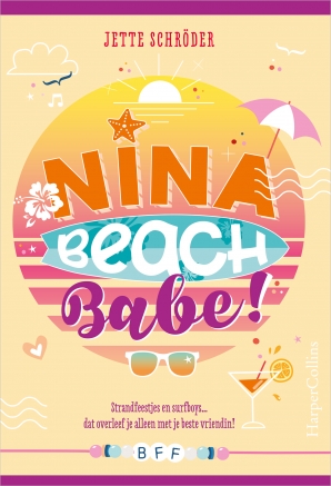 Nina, beachbabe - BFF 3 Hardcover  door Jette Schröder
